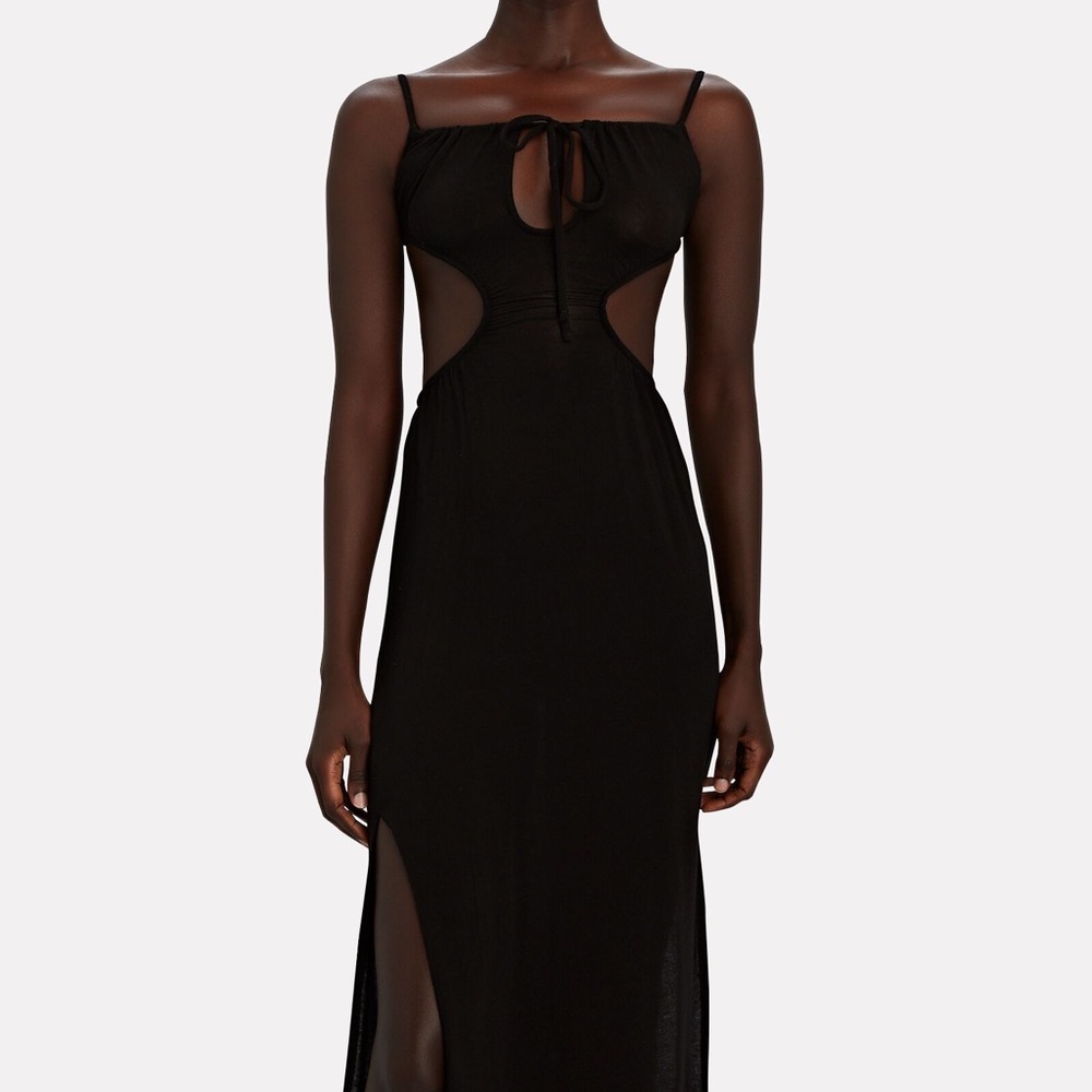Black Cut-Out Dress